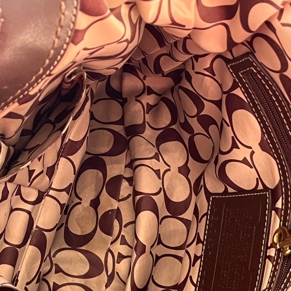 Vintage Coach Limited Edition Brown Ergo Belted Hobo Bag with Braided Leather - Picture 7 of 14